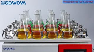 Однопалубный напольный орбитальный лабораторный шейкер большой емкости, 50 мм, 300 об/мин SFS-704