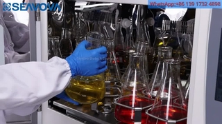 Máy lắc ươm phòng thí nghiệm quỹ đạo làm lạnh tốc độ cao ST-210R PLUS